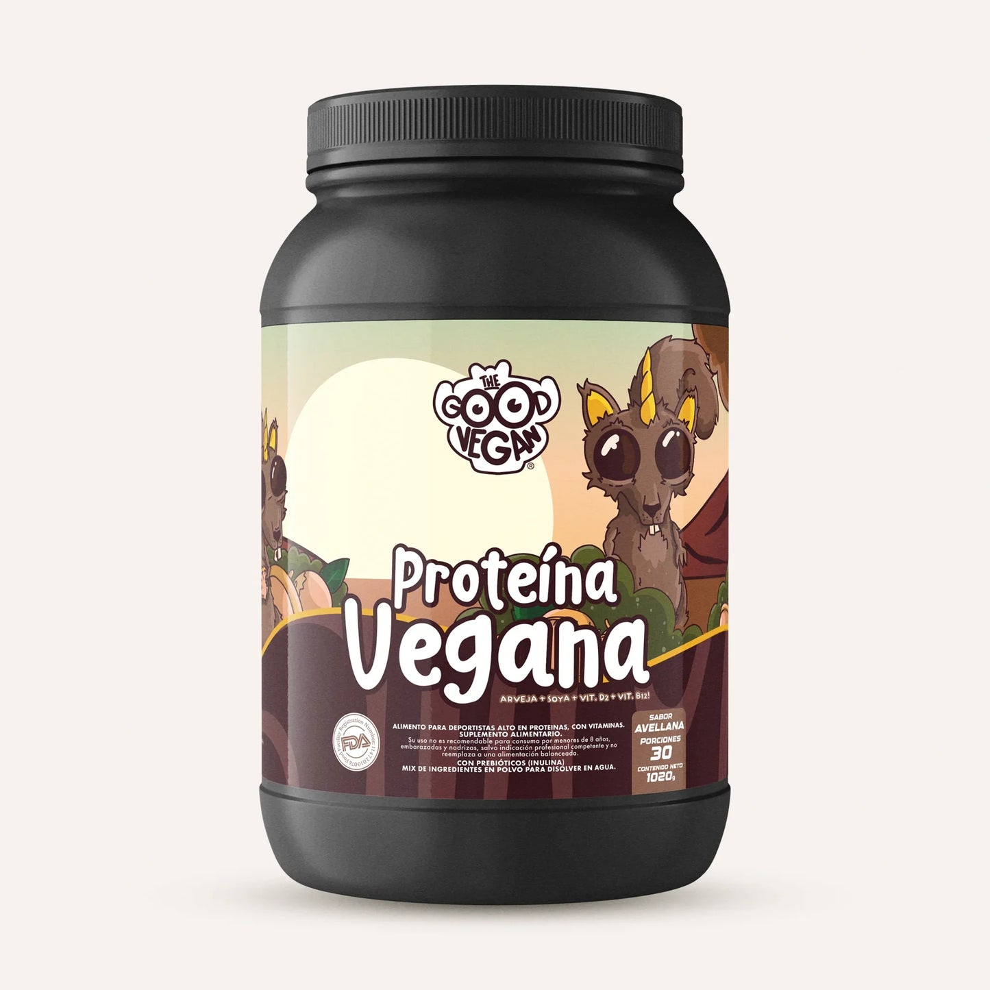 Proteína Vegana Avellana 1020g
